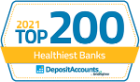 DepositAccounts 2021 Top 200 Healthiest  Banks